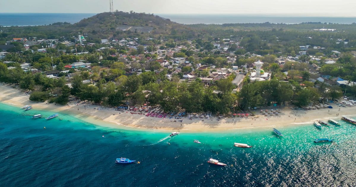 Pantai Gili Trawangan Pesisir Indah